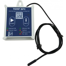 Data Logger TEMPNFC RC com sonda externa – Rigid Case  