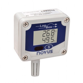 Registrador Eletrônico de Umidade e Temperatura - LogBox-RHT-LCD  