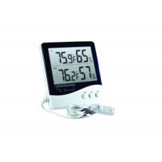 Termo-Higrômetro Digital Temperatura e Umidade Interna/Externa 