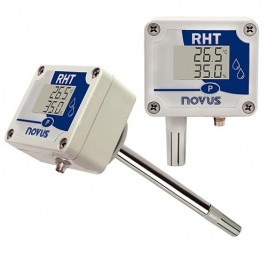 Transmissor de Temperatura e Umidade - RHT-485-LCD Novus