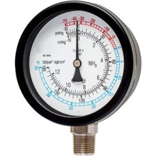 Manômetro para gas refrigerante NH3 - FNH3 e FNH3G 100/160  