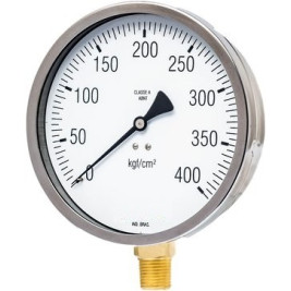 Manômetro Caixa em Inox e Internos em Latão  GLFSI e GLFSIG 100/114/160 