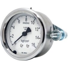 Manômetro Com Garras De encaixe  GLFSIP e GLFSIPG 62/100
