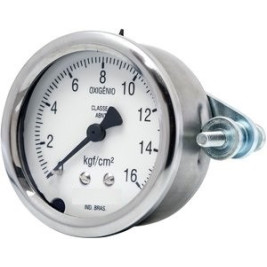 Manômetro Com Garras De encaixe  GLFSIP e GLFSIPG 62/100